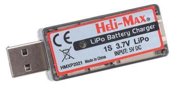 Heli-Max USB 1S LiPo Charger HMXP2021