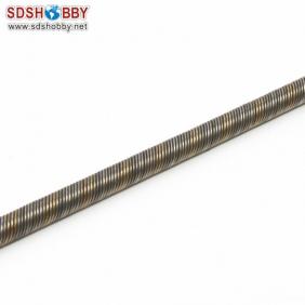 Flexible Axle (Round & Square) Positive Dia. =φ4.76 Side=3.7X3.7mm Length=310mm for RC Model Boat