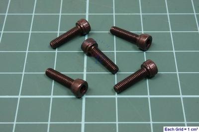 Hex Screw M3x12mm (10pcs/set)