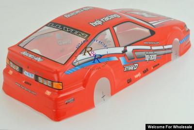 1/10 Hpr 70s Painted RC Car Body (Red)