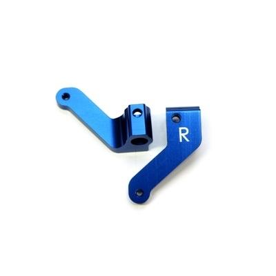 ST Racing Aluminum HD Front Steering Knuckles (2) XXX-SCT (Blue) SPTSTLA4125SB