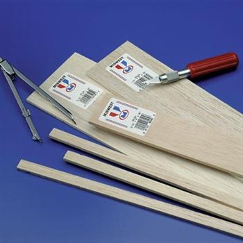 Midwest Balsa 1/16x1/16x36" (60) MID6022