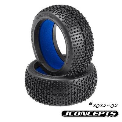 JConcepts Crossbows 1/8 Buggy Tire Green (2) JCI3032-02