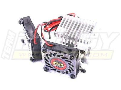 Integy Twin Motor Cooling Fan + Heatsink 540550 INT2961SILVER