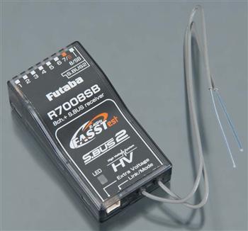 Futaba R7008SB 2.4GHz FASSTest Receiver 18MZ FUTR7008SB