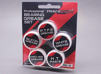 TrackStar Professional Bearing Grease Set [5g x 5]