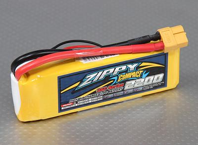 ZIPPY Compact 2200mAh 2S 35C Lipo Pack