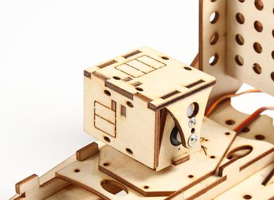 Pan And Tilt Cockpit with 360deg Moving Base For Camouflage PC FPV Plane With Servos