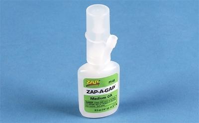 Zap A Gap CA+ Med. Viscosity, 1/2 oz.