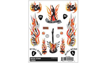 Dry Transfer Decals, Rock Star