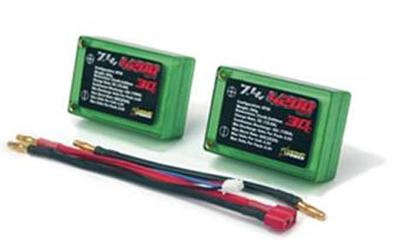 7.4V 4200mah 30C Saddle Hardcase  LiPo