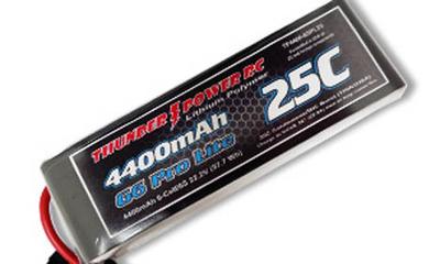 4400mAh 6S 22.2V 25C G6Lite