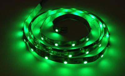 Green flexible LED strip, 1M