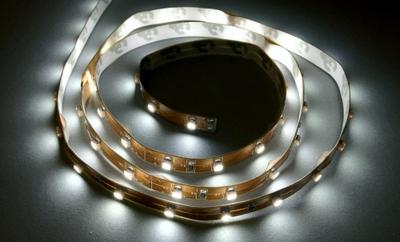 White flexible LED strip, 1M