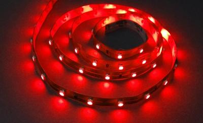 Red flexible LED strip, 1M