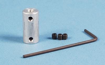 3.2mm-3.2mm Shaft Coupler