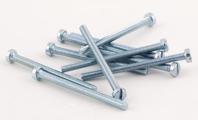 M3x40 Slotted Cheese Head Screws, 10