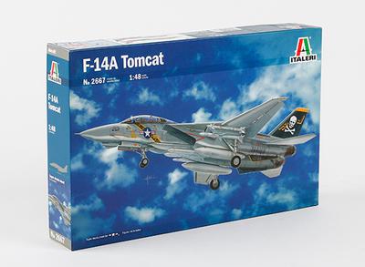 Italeri 1/48 Scale F-14A Tomcat Plastic Model Kit