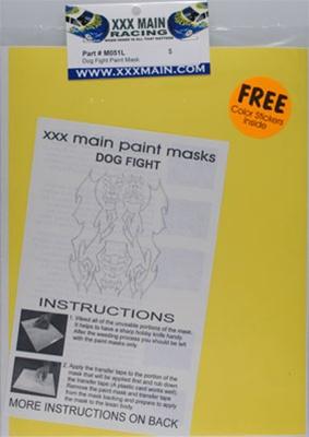 XXX Main Racing Dog Fight Paint Mask XXXM051L