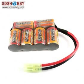 VB Ni-MH 2/3A Power Battery 1500mAh 7.2V 6S (4+2) Stick Pack for RC Car RC Boat