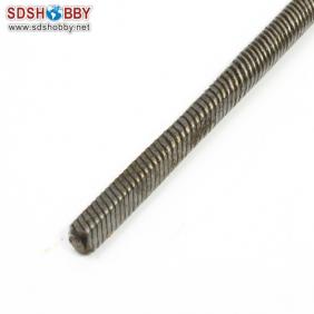 Flexible Axle (Both Square) Positive Dia. =φ4.76 Side=3.7X3.7mm Length=360mm for RC Model Boat