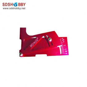 Camber Gauge for 1/10, 1/8 Racing Car and Buggy-Red Color