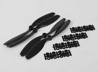 8045 SF Props 2pc Standard Rotation/2 pc RH Rotation (Black)