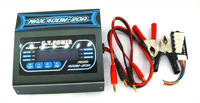 G.T. Power 400W/ 20A 2-6S LiPo/LiFe Balance Charger/Discharge A620