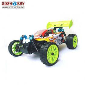 HSP 1/16th Scale Brushed RC Electric Off-Road Buggy RTR (Model NO.:94185) with 2.4G Radio, RC380 Motor, 7.2V 1100mAh Battery