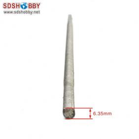 Flexible Axle (Round & Square) Positive Dia. =φ6.35 Side=5X5mm Length=305mm for RC Model Boat