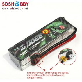 Gens ACE New Design High Quality 3300mAh 25C 4S 14.8V Lipo Battery with T Plug