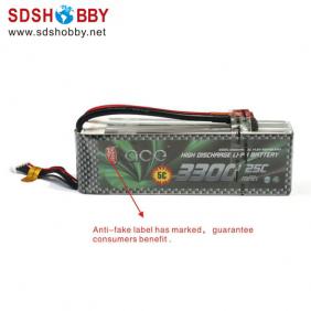 Gens ACE New Design High Quality 3300mAh 25C 4S 14.8V Lipo Battery with T Plug