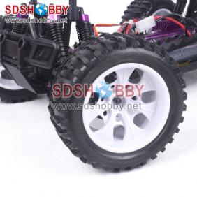 HSP 1/10 Brushed RC Electric Off-Road Monster /Truck RTR (Model NO.:94111) with 2.4G Radio, RC540 Motor, 7.2V 1800mAh Battery