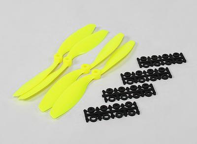 8045 SF Props 2pc Standard Rotation/2 pc RH Rotation (Flouro Yellow)