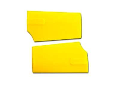 KBDD 500 Paddles - NEON YELLOW 3mm Flybar