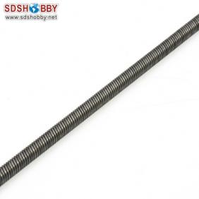 Flexible Axle (Round & Square) Positive Dia. =φ6.35 Side=5X5mm Length=300mm for RC Model Boat