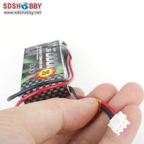 Gens ACE New Design High Quality 1000mAh 15C/2S 7.4V Lipo Battery with T Plug