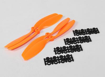 8045 SF Props 2pc Standard Rotation/2 pc RH Rotation (Orange)