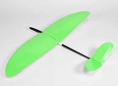 Butterfly Pod and Boom V-Tail Glider Built up Wing 1140mm - Green (ARF)