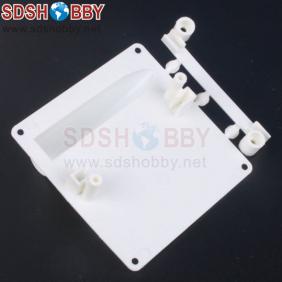 Servo Protector /Servo Mount for 36g/56g Servos White (one pair)