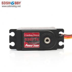 Power HD 8.5kg/ 57g High Torque Standard Sports Digital Servo HD-8307TG W/ 7075 Titanium Gears for Model Planes, Cars, Boats and Trucks