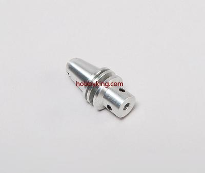 Prop adapter w/ Alu Cone M6x4mm shaft (Grub Screw Type)