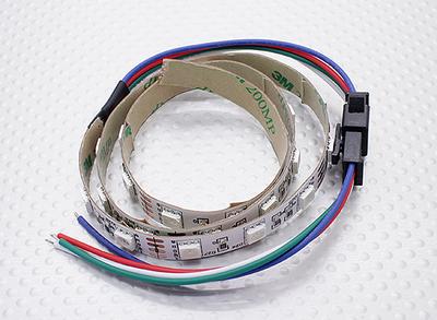 LED Red, Green, Blue (RGB) Strip 50cm w/Flying Lead