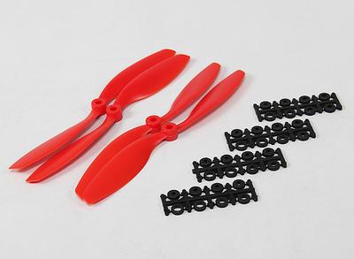 8045 SF Props 2pc Standard Rotation/2 pc RH Rotation (Red)