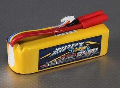 ZIPPY Compact 2450mAh 4S 35C Lipo Pack