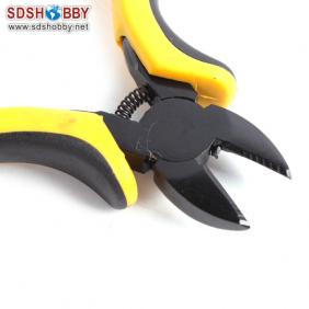 Mini Tool Steel Diagonal Plier /Diagonal Cutting Plier with Rubber Handle