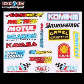 Stickers/Decals on cover 210×260mm Type A