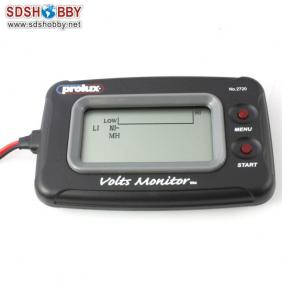 Volts Monitor TM (DC 3.7-20V LCD VOLTMETER)