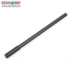 Drive shaft without screw L=142mm Dia-A=6.35mm Dia-B=7.9mm Side=5X5mm