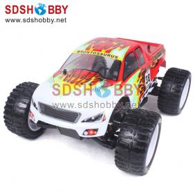 HSP 1/10 Brushed RC Electric Off-Road Monster /Truck RTR (Model NO.:94111) with 2.4G Radio, RC540 Motor, 7.2V 1800mAh Battery